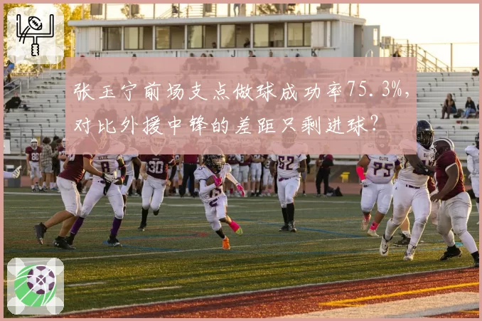 张玉宁前场支点做球成功率75.3%,对比外援中锋的差距只剩进球?